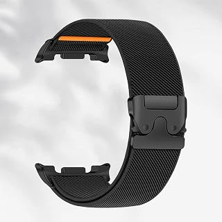 Elastic Bands for Samsung Galaxy Watch 8 Band 40mm 44mm/8 Classic 46mm Men/Women, Elastic Nylon Fabric One Click No Gap Sport Strap for Samsung Galaxy Watch 8 Classic Band 46mm/8 44