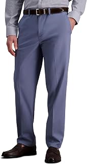 Haggar Men’s Straight Fit Iron Free Premium Khaki Pant