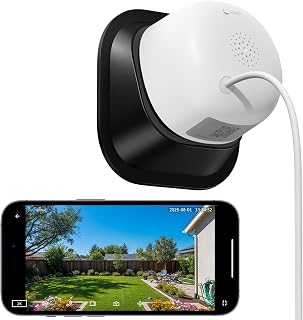 wansview 5G Window Security Camera - 2K Indoor Camera for Home Security, K1 | 2.4GHz & 5GHz WiFi, Anti-Glare through Window, Anti-Reflection, Peel & Stick, 24/7 Recording, Human Detection, Night Vision
