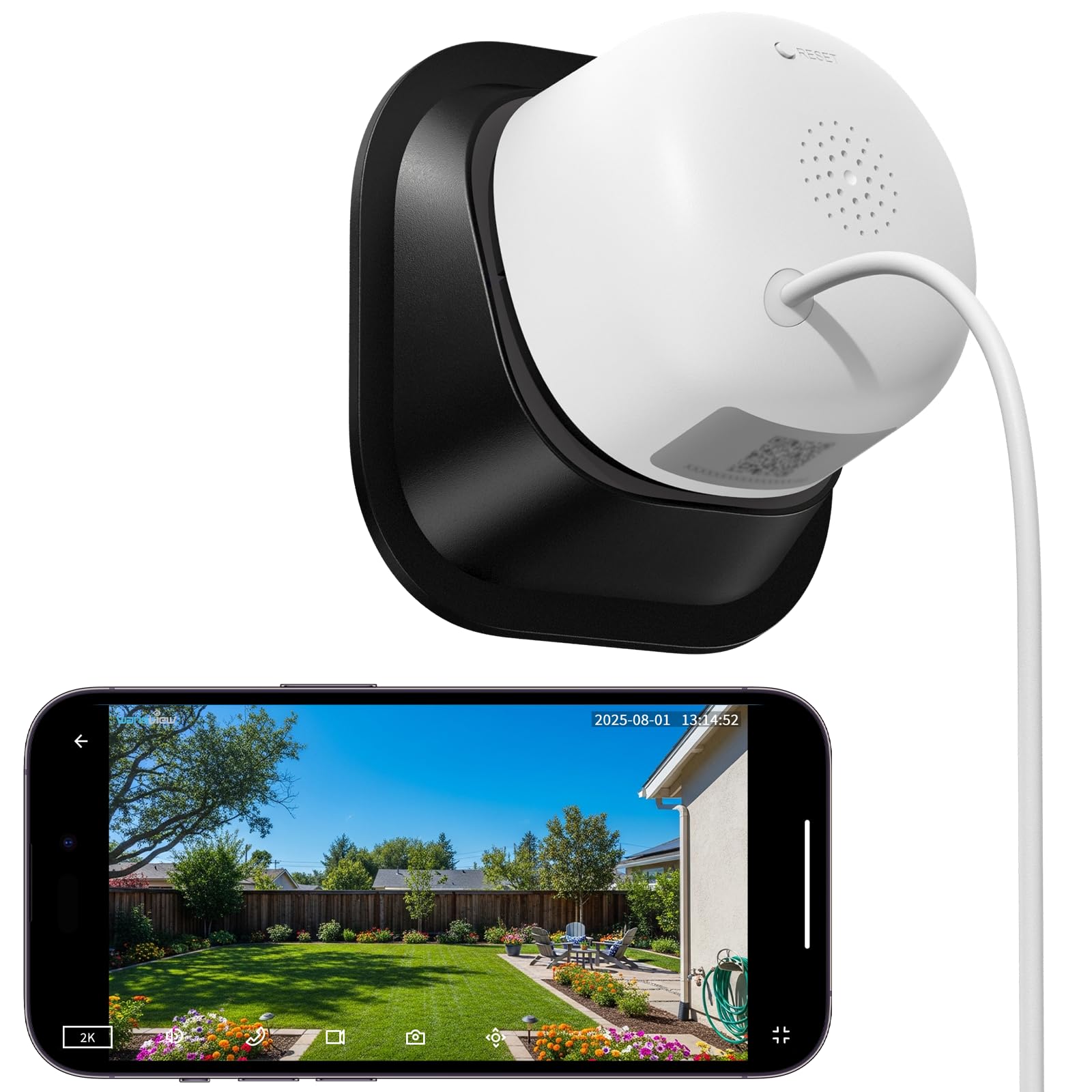 wansview 5G Window Security Camera - 2K Indoor Camera for Home Security, K1 | 2.