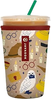 Sok It JavaSok Iced Coffee & Cold Soda Insulated Neoprene Cup Sleeve (Horcrux, Medium: 22-28oz)