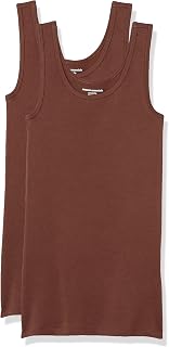 Amazon Essentials Women's Slim-Fit Vest, Pack of 2
