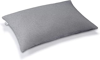 Tempur 73008695 Pillowcase, Gray, Smooth Pillowcase, Approx. 27.6 x 19.7 inches (70 x 50 cm), Smooth, Antibacterial, Odor Resistant, Elastic Pillow Cover