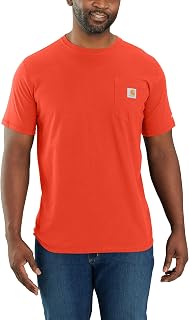 Carhartt Men's 104616 Force® Relaxed Fit Midweight Short Sleeve Pocket
