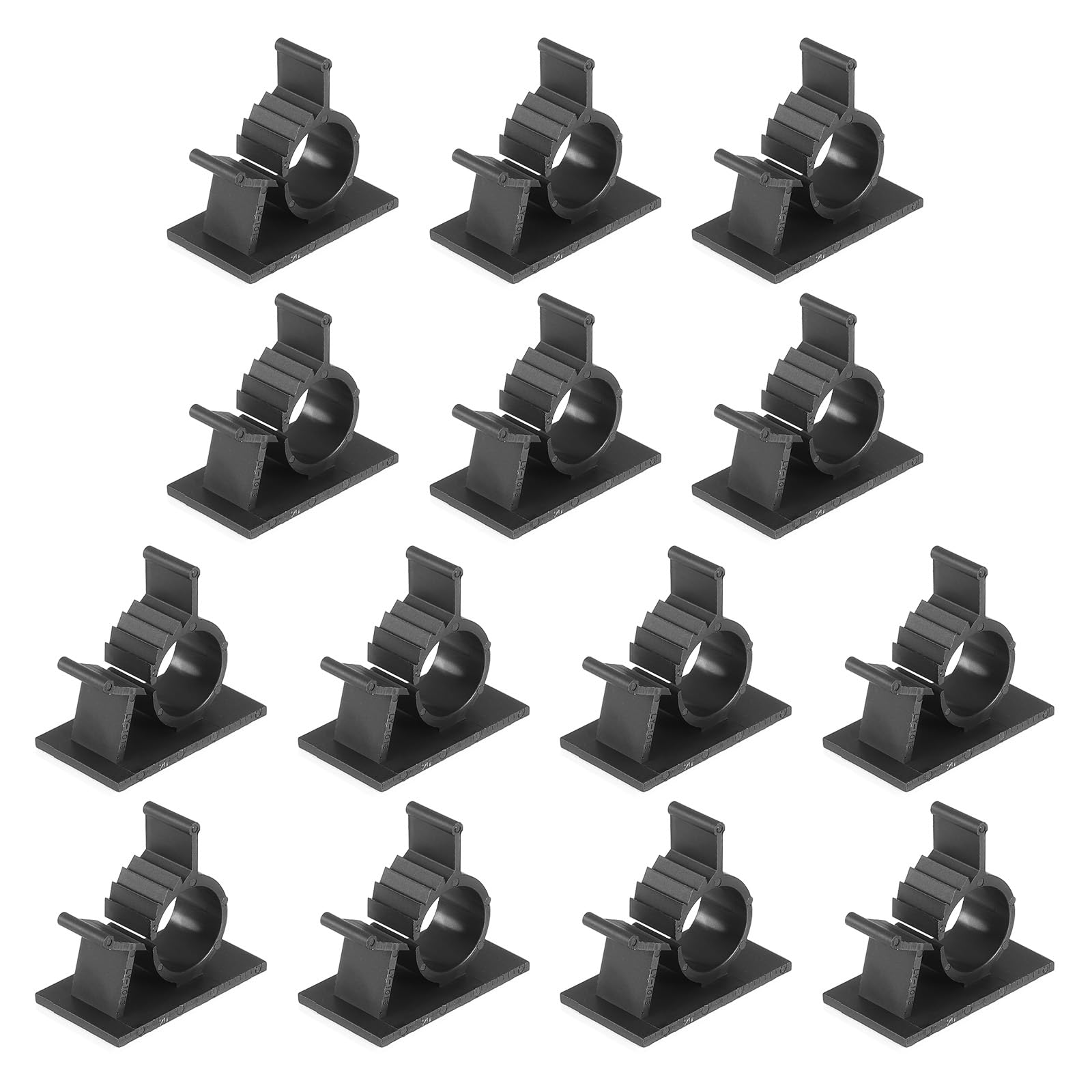 Adhesive Cable Ties 13-16mm Nylon Cable Ties Adjustable Wall Mount Cable Holder 