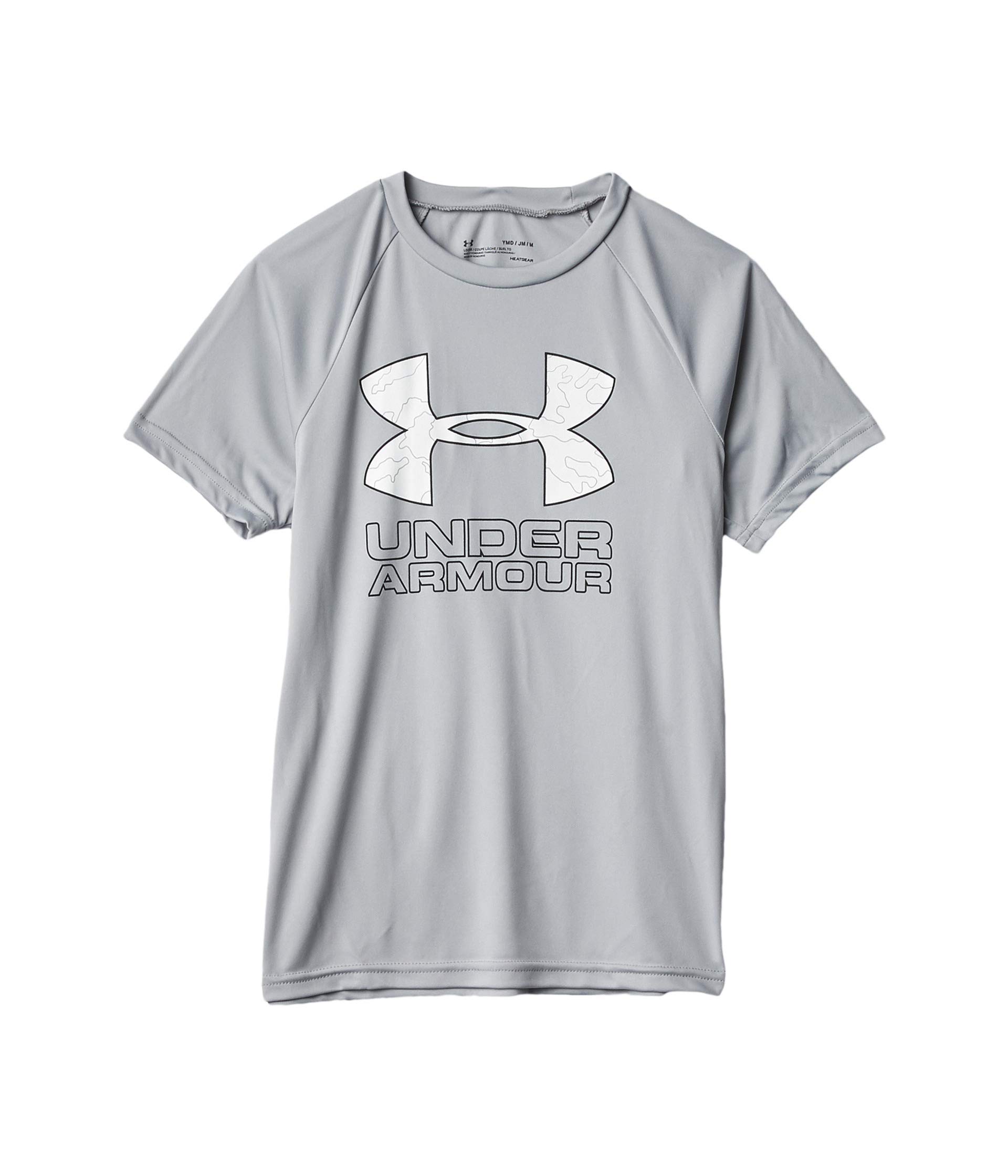 Under Armour 1354000 Boys' Tech Hybrid Print Fill Logo T-Shirt (Training)