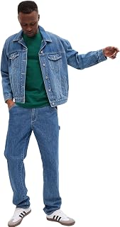 GAP Men's V-Everyday Soft Crew Stripe T-Shirt