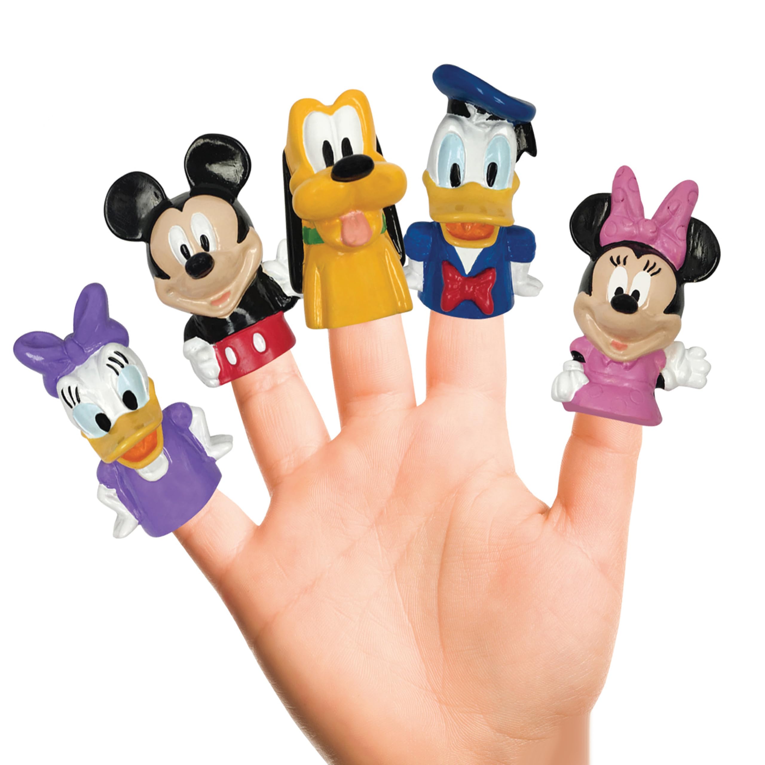 Disney Mickey Mouse & Friends Finger Puppets - Party Favors, Educational, Bath T