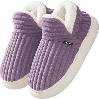 Misolin Women's Winter Warm Slippers Comfortable Slippers