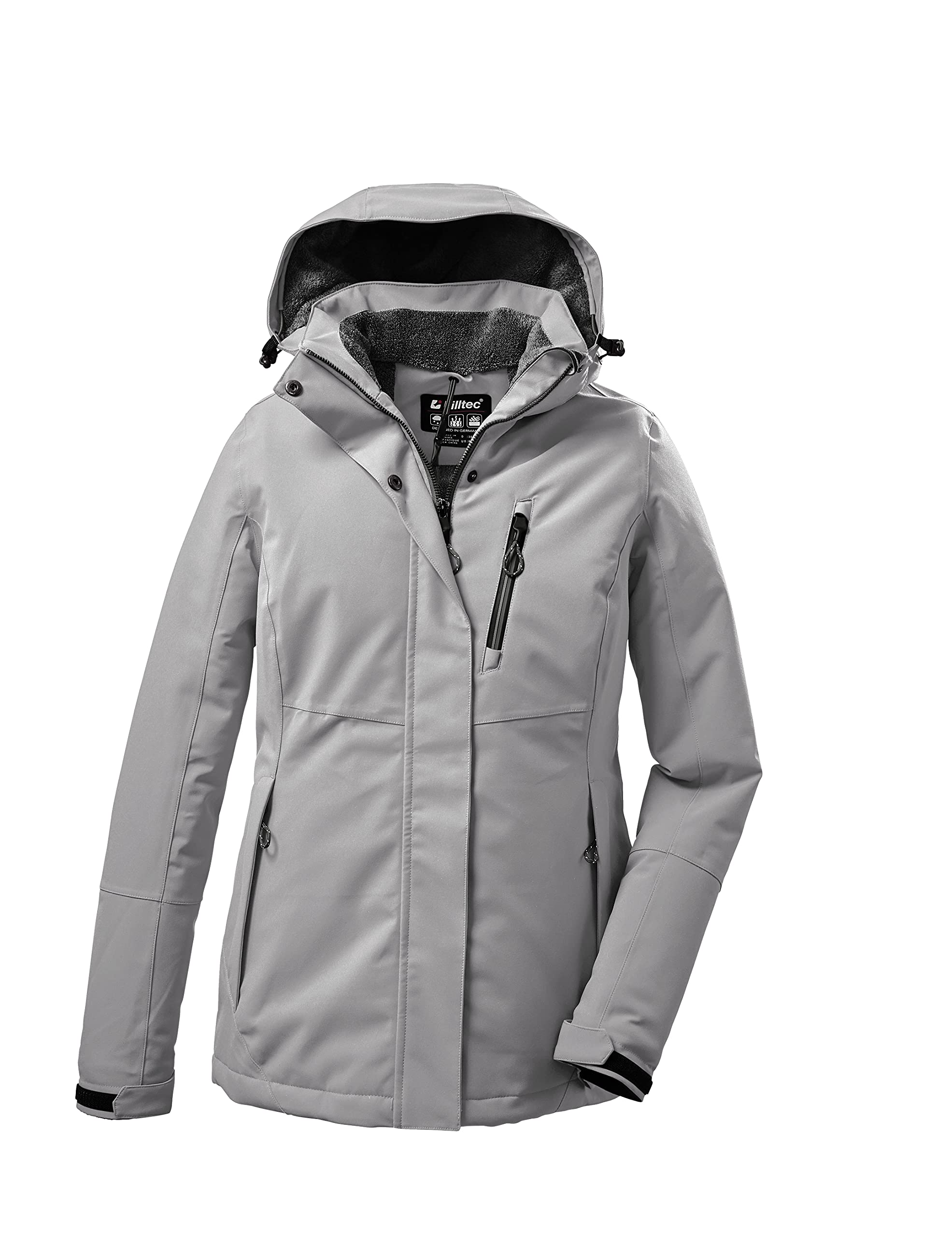 Killtec Damen Jacke Women's Functional Outdoor Waterproof Jacket with Zip Hood (