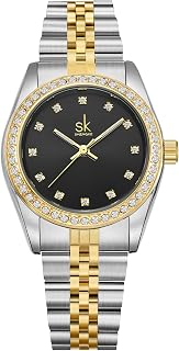 SHENGKE Ladies Watch Crystal Wrist Watch