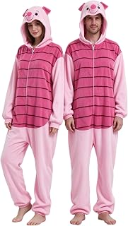 Adult Onesie Animal One Piece Pajamas Hollaween Costume Christmas Unisex Cosplay Sleepwear for Women Men