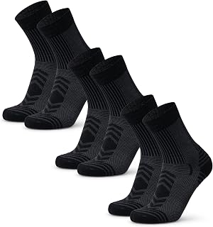 DANISH ENDURANCE Lightweight Merino Wool Hiking Socks, Breathable