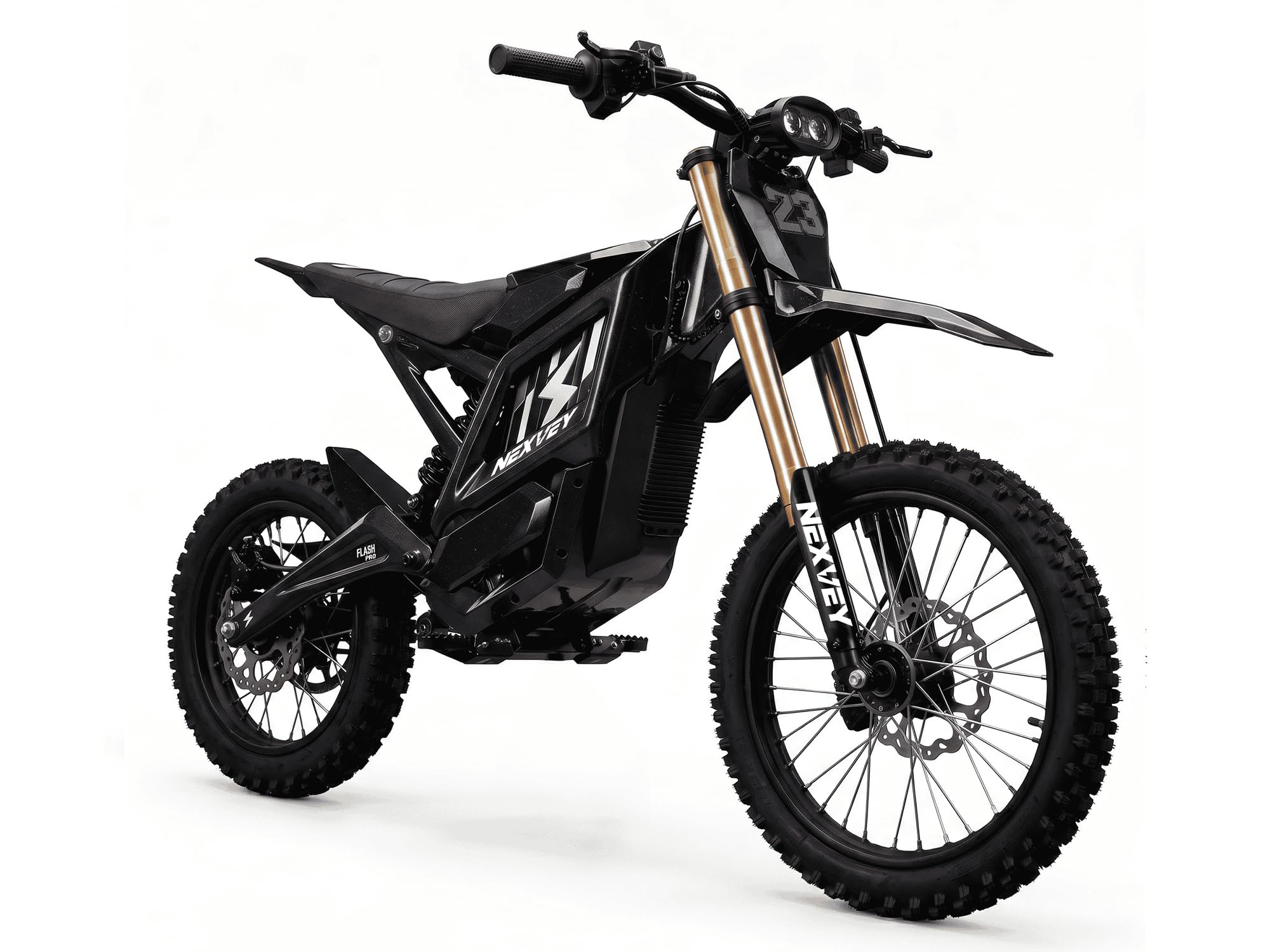 NEXVEY FLASH PRO Electric Dirt Bike for Adults, 5000W Peak Mid-Drive Motor Elect