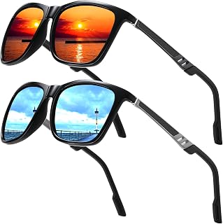 Polarized Sunglasses For Men And Women Suitable For Driving Cycling Fishing Golf Night Driving Glasses Wrap Around Sunglasses UV400 Protection
