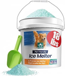 Pet Safe Ice Melt for Concrete, 18 lb Snow Salt, Sidewalk & Driveway Salt