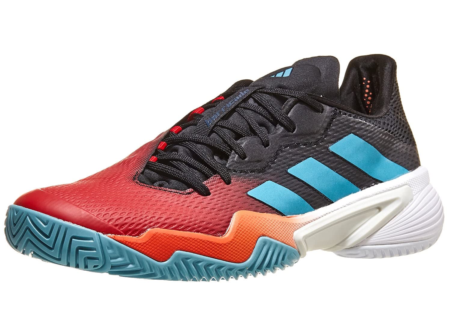 adidas Men's Barricade Tennis Shoe, Preloved Red/Preloved Blue/Better Scarlet, 9