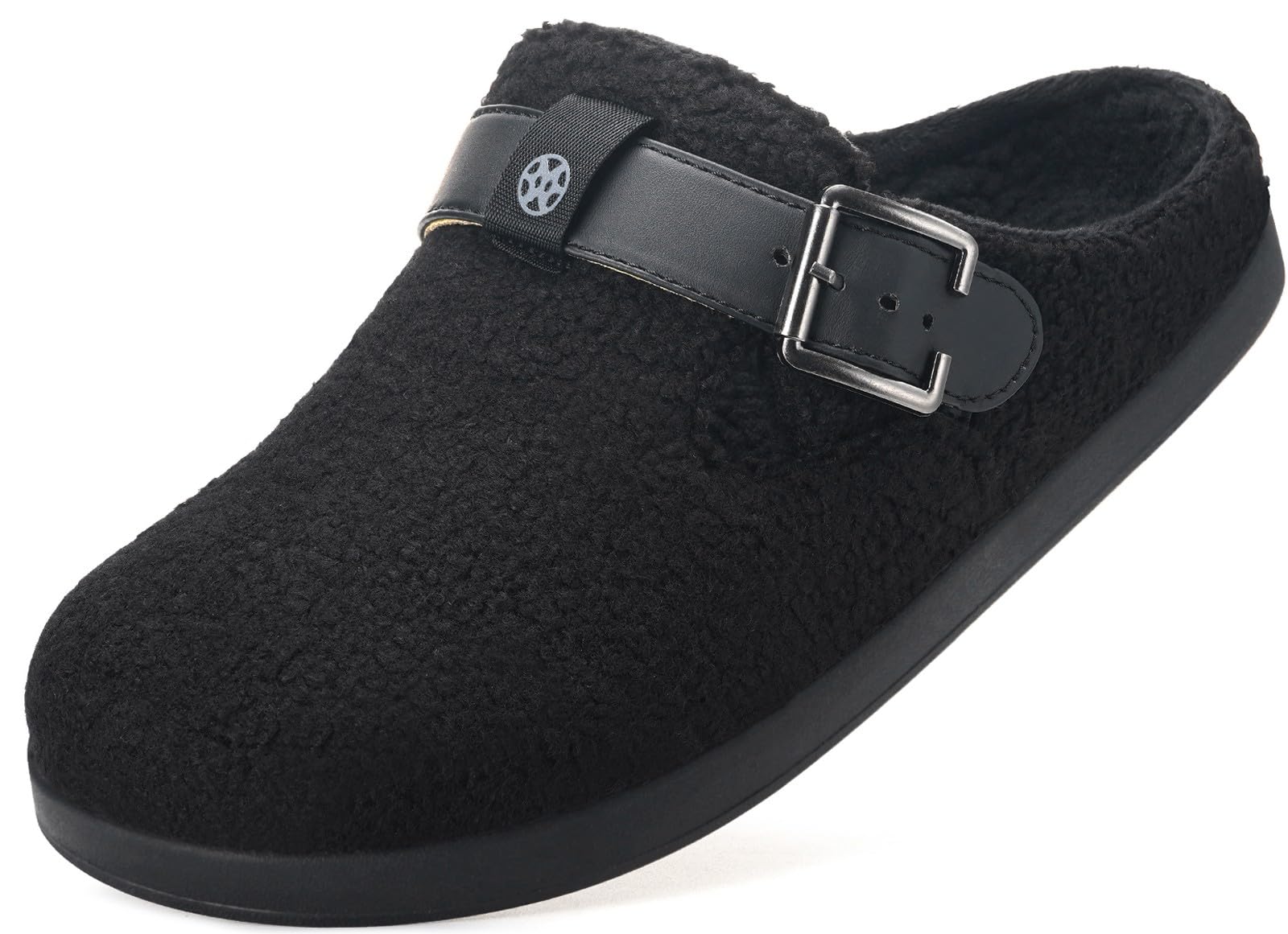 Sisttke Women's Men's Winter Slippers Fur Clogs and Warm Mules