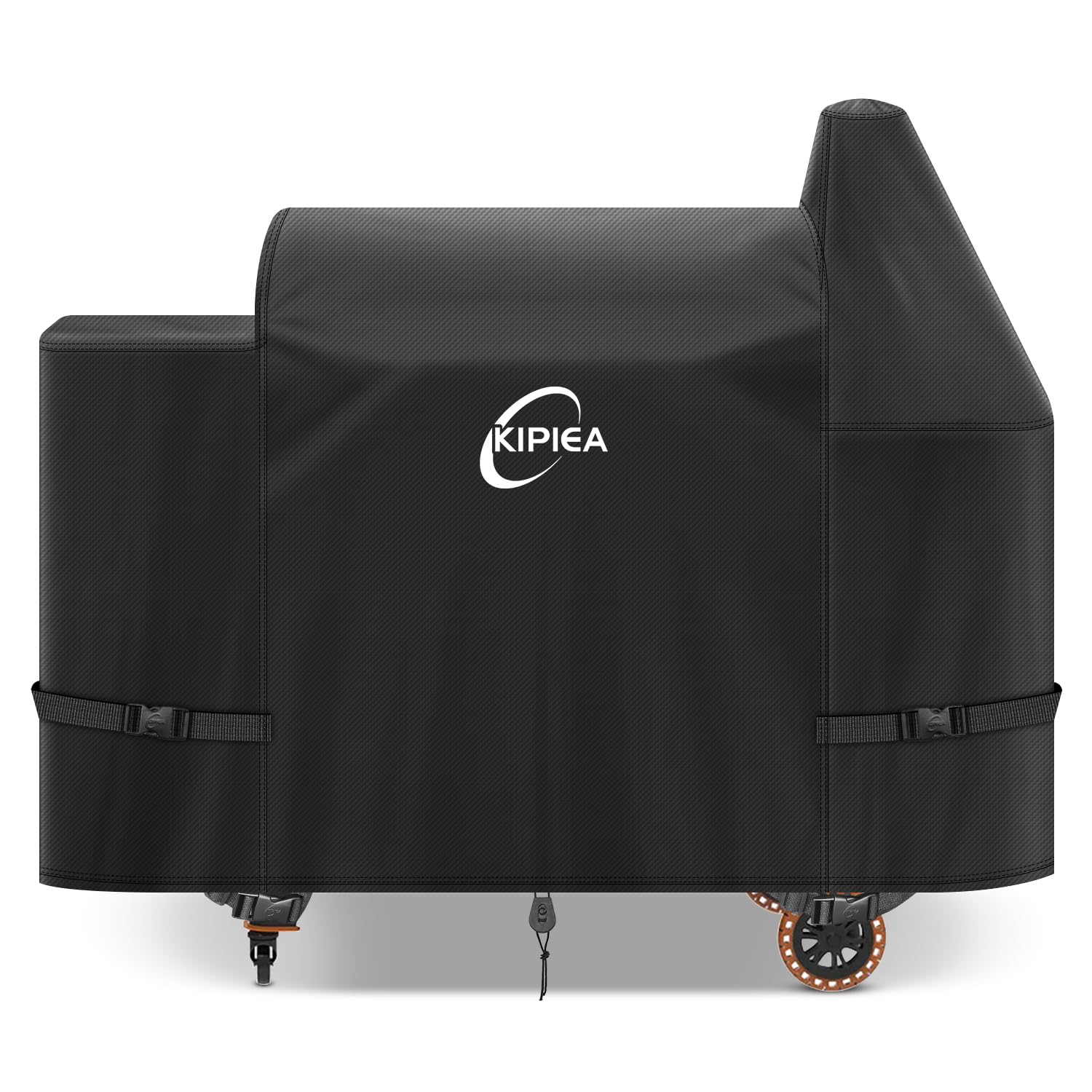 Kipiea Pellet BBQ Cover for Pit Boss Sportsman 1100 & 1600, 500D Heavy-Duty Wate