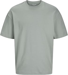 JACK & JONES JJEURBAN Basic Short Sleeve Low Shoulder Crew Neck T-Shirt