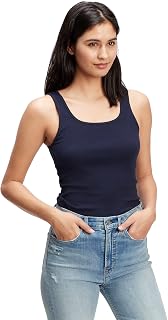 GAP Women's Ribbed Tank Top
