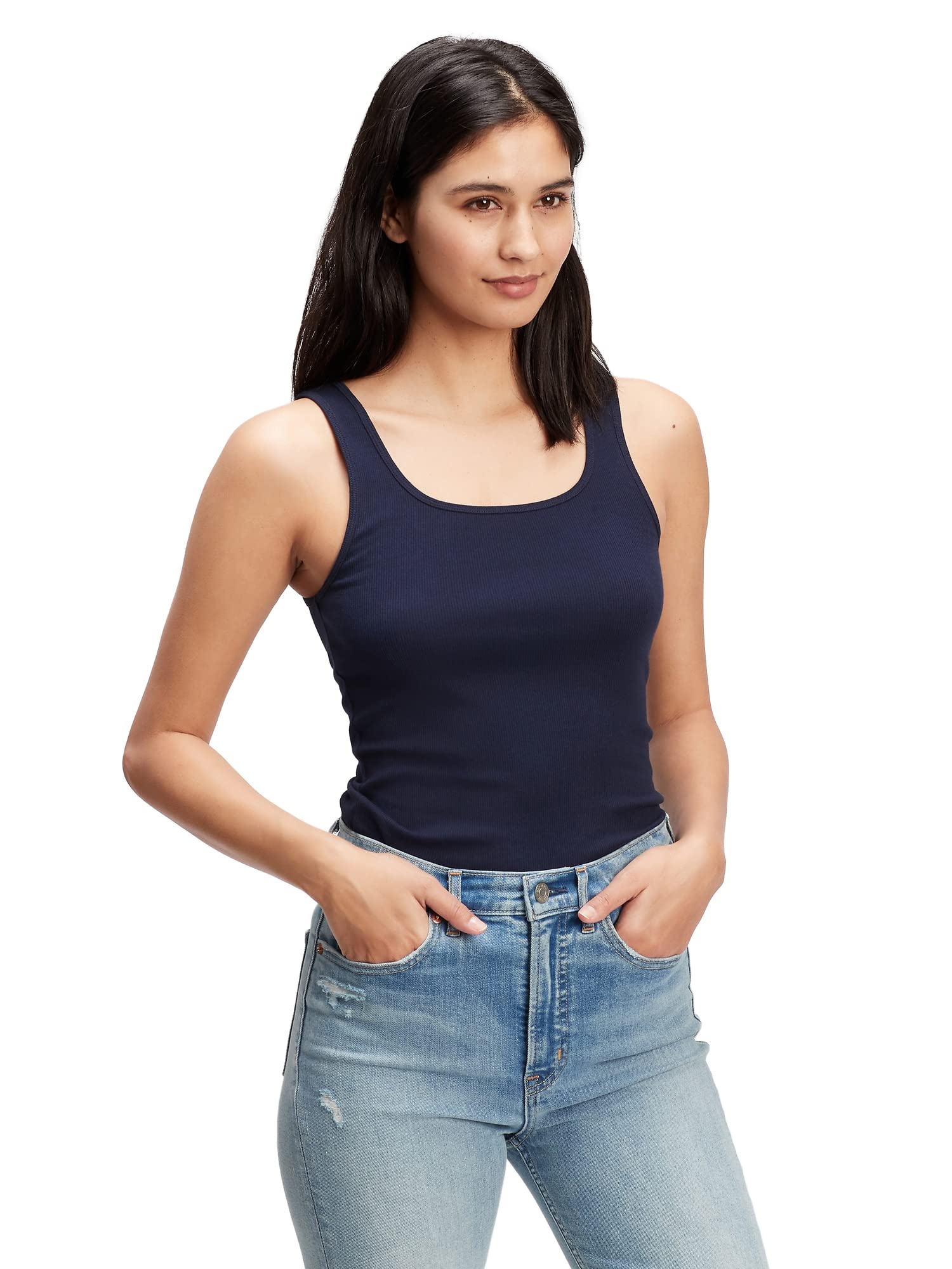GAP Women's Ribbed Tank Top