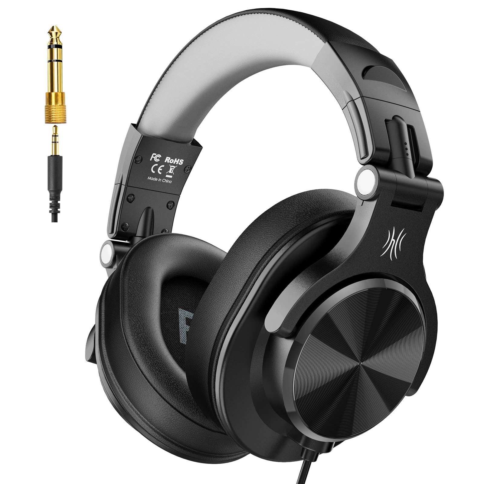 OneOdio A71D Wired Over-Ear Studio Monitor Headphones for Recording | Hi-Res sou