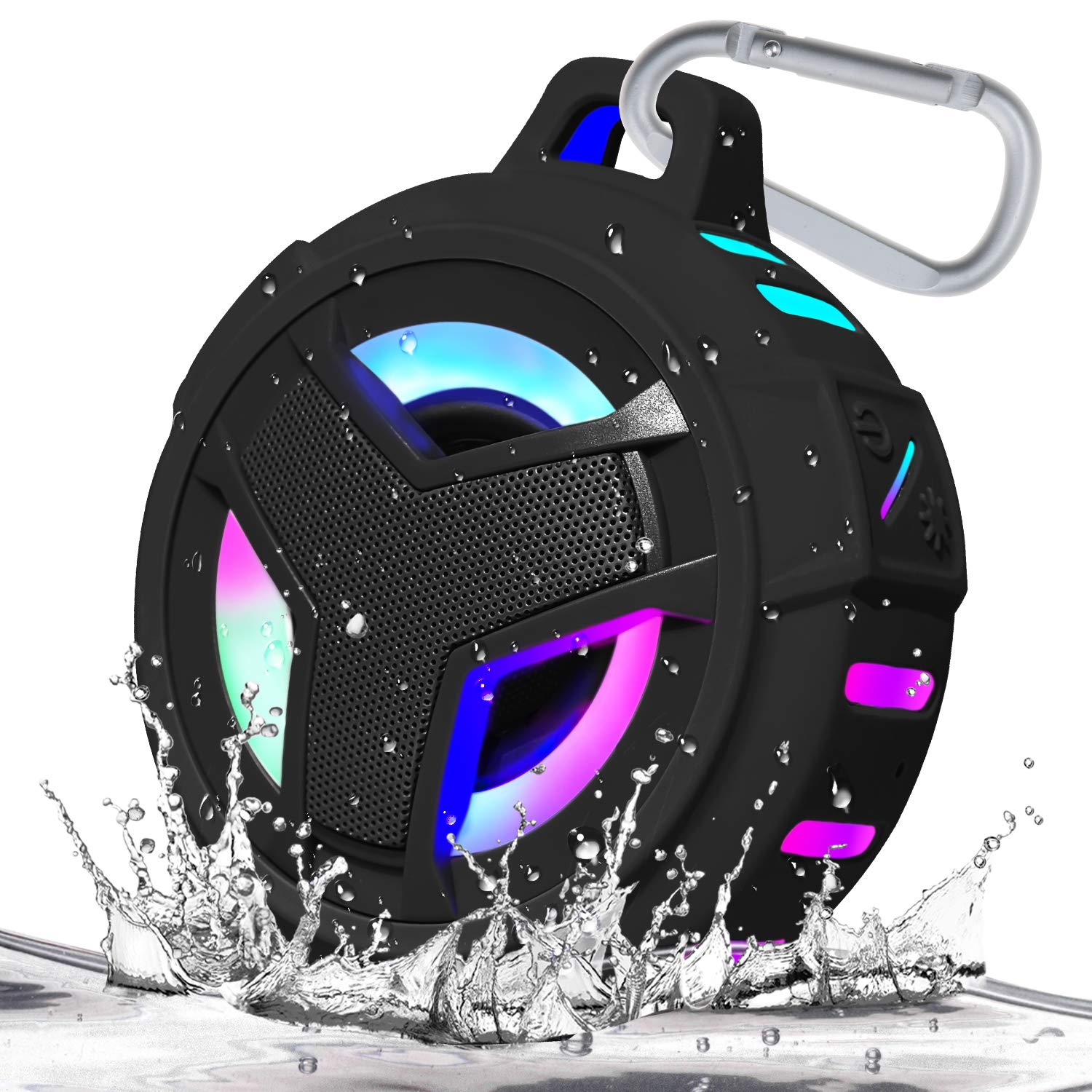 EBODA Bluetooth Shower Speaker, Portable Bluetooth Speakers, IP67 Waterproof Out