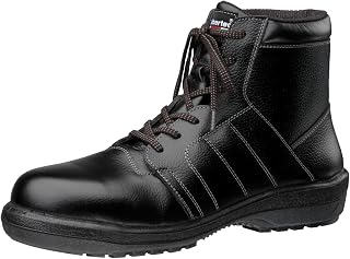 Midori Anzen RT722N Rubber Tech Safety Shoes, JIS Standards, Medium Knit Shoes, Normal Work, Wide Toe Core, Anti-Slip, Anti-Stumble