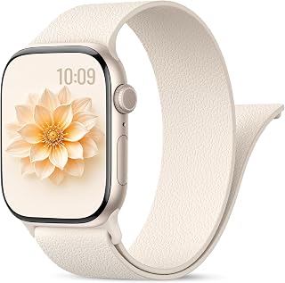 Magnetic Sport Silicone Band for Apple Watch 42mm 40mm 38mm 41mm Women Men