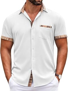 COOFANDY Men's Ztj008048 Button Down Shirt