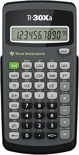 Texas Instruments TI-30Xa Scientific Calculator | Basic, battery-operated; One-line display for general Math and Science