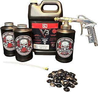 NH Oil V3 Pro Undercoating Gun - 360 Wand Kit (3 Quart Bottles)
