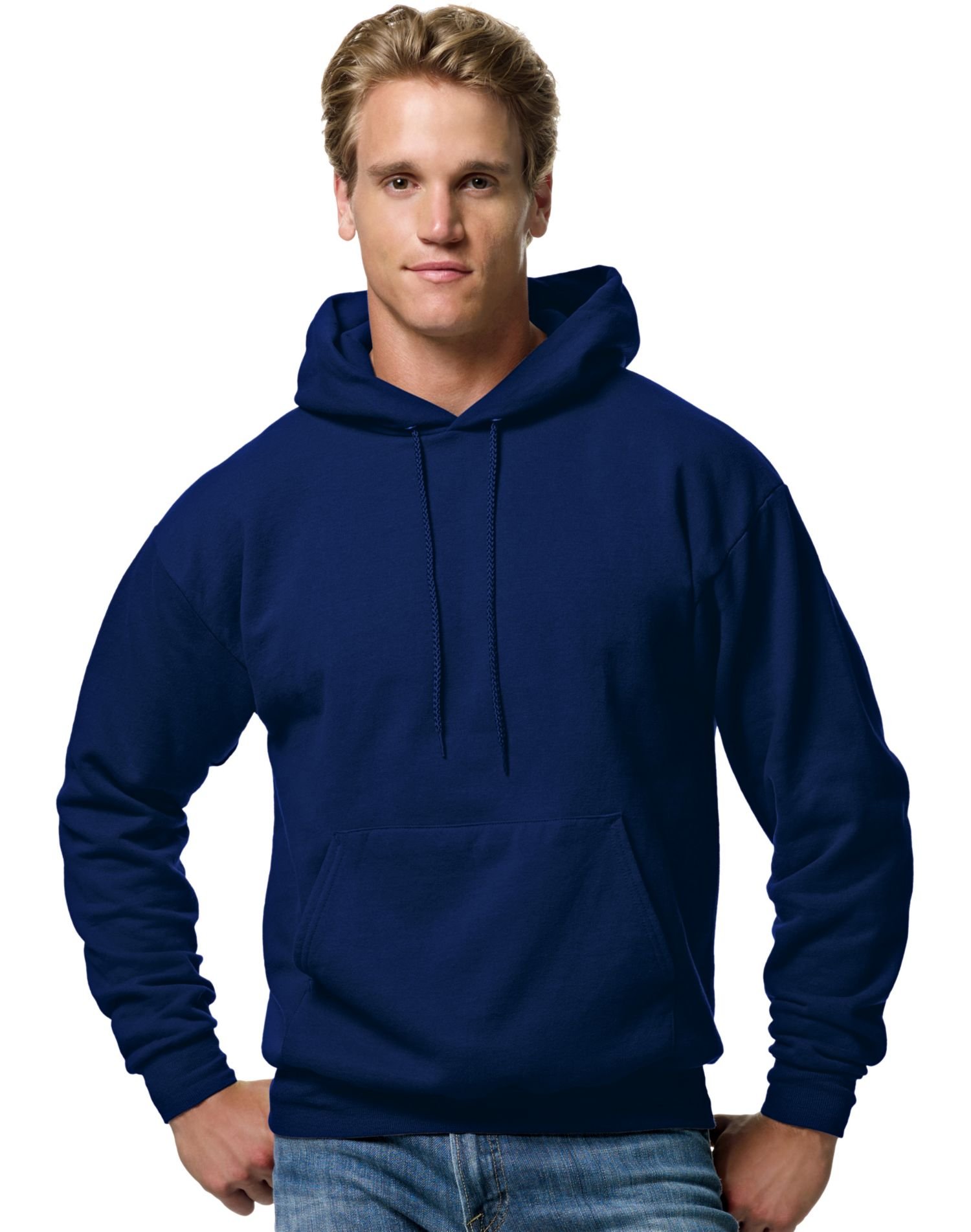 Hanes ComfortBlend EcoSmart Men`s Pullover Hoodie Sweatshirt