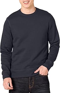 Amazon Essentials Mens Fleece Crewneck Sweatshirt (Available in Big & Tall)