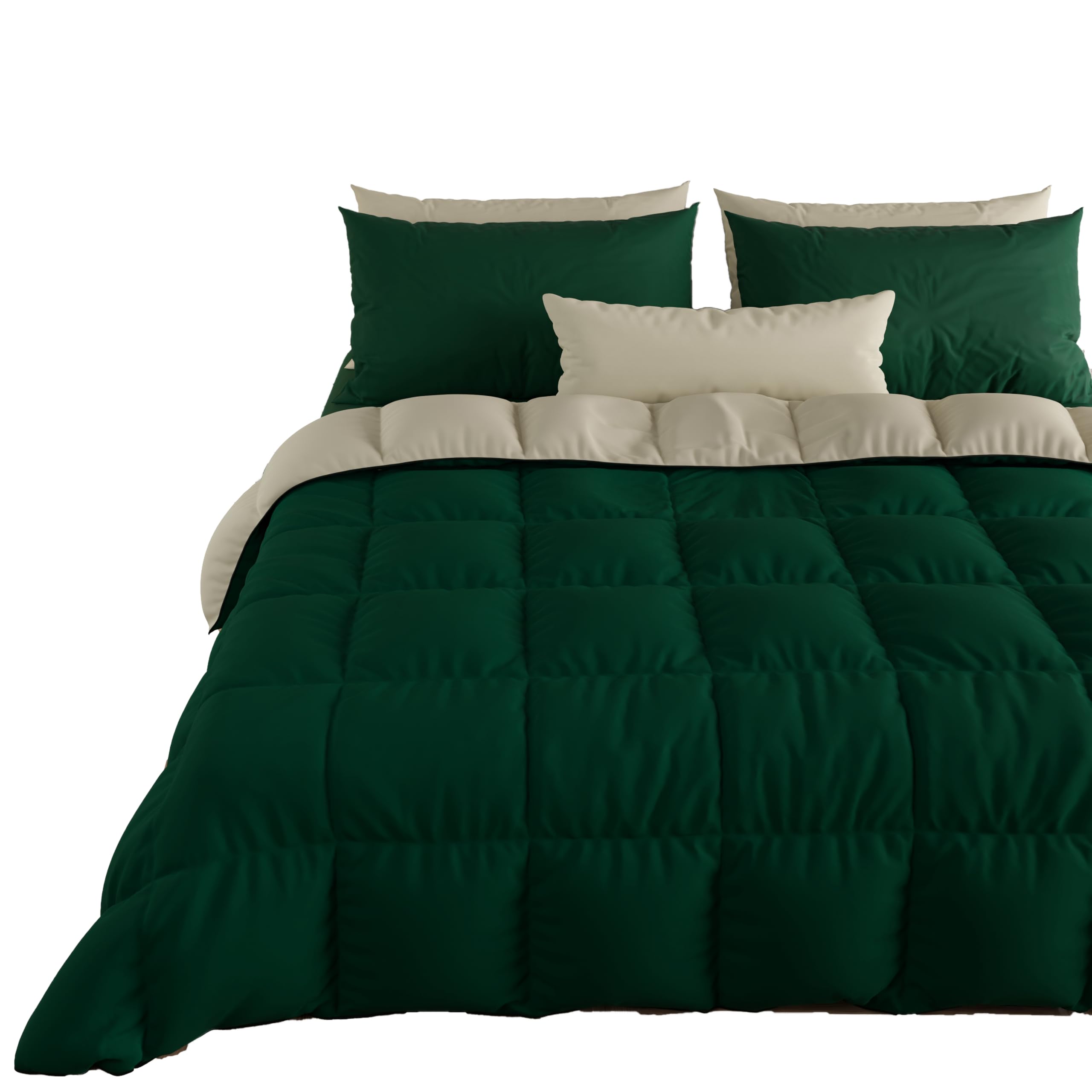 PETTI, Artigiani Italiani - Duvet, Quilt, Winter Duvet, Green Duvet, Super King 