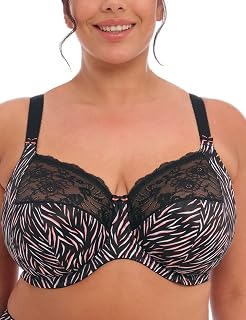 Elomi Morgan Women's Underwire Banded Bra with Stretch Lace Bra (Pack of 1)