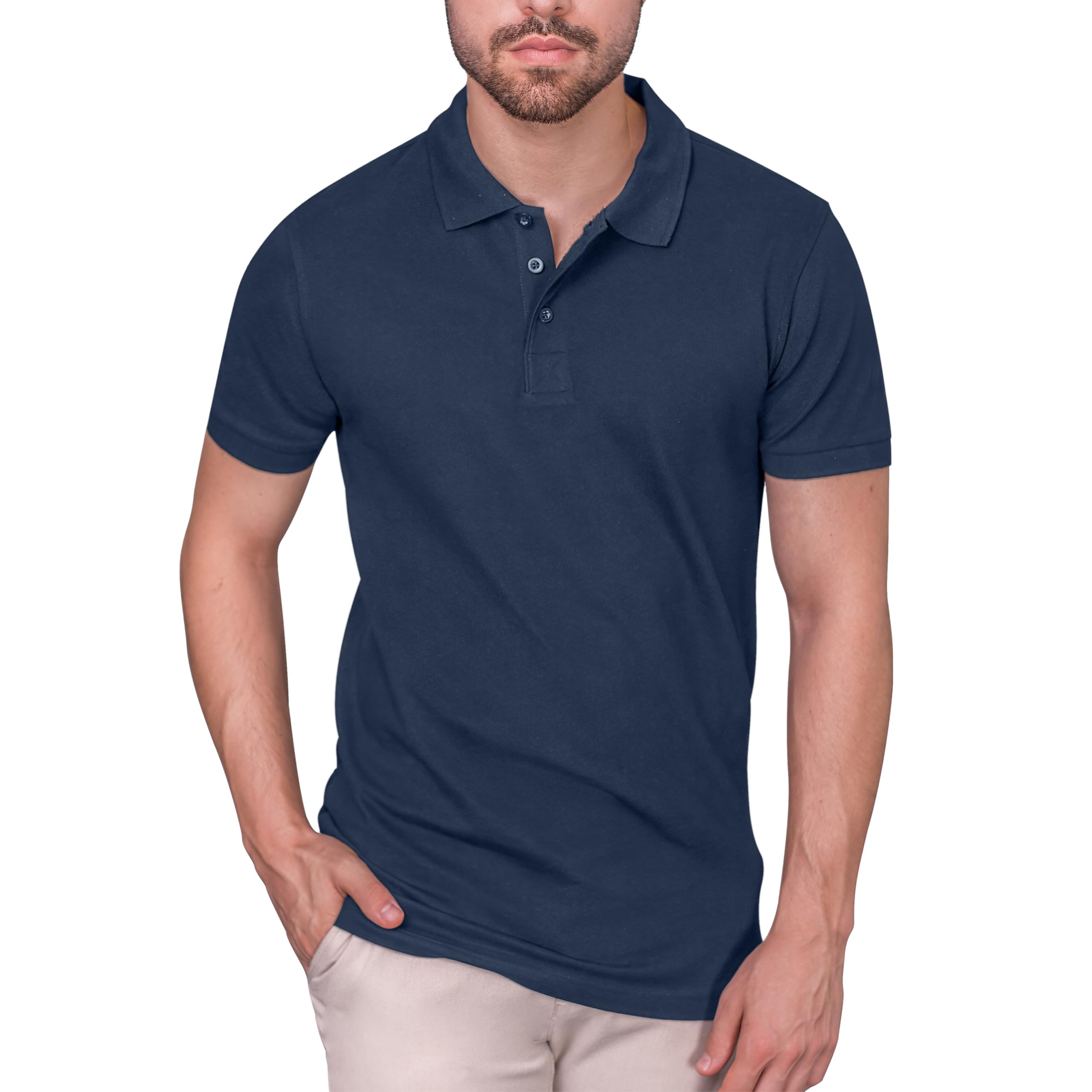 HRM Heavy Stretch M Men's Polo Shirt