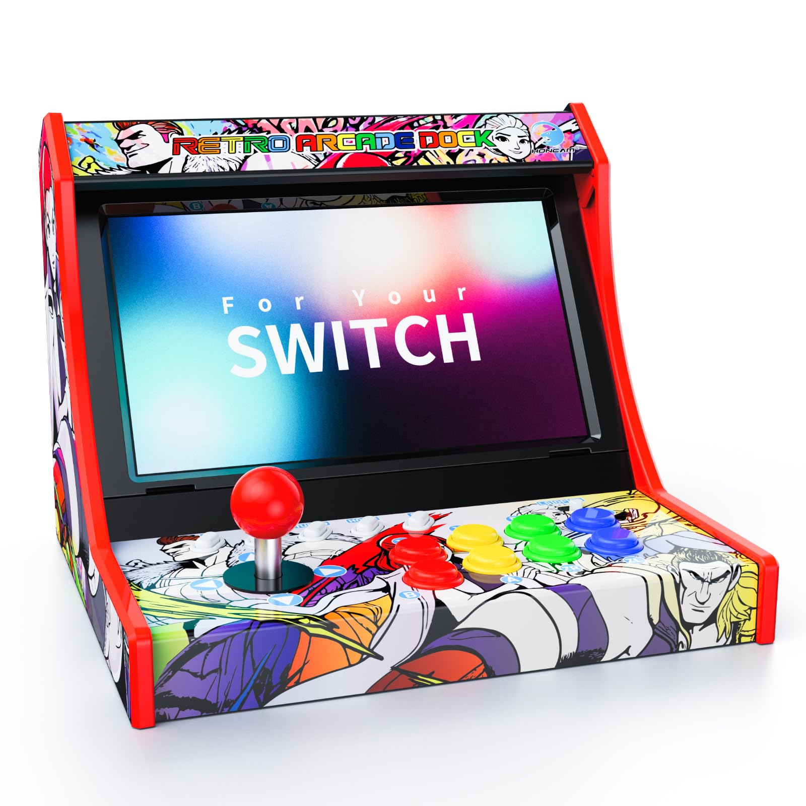APTGAME Switch Arcade Stick Cabinet,Voice Version (Screen Not Included) | Retro 