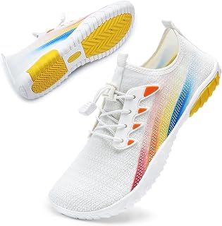 WateLves Bathing shoes, men's beach shoes, women's water shoes, swimming shoes, aqua shoes, surf shoes, barefoot shoes