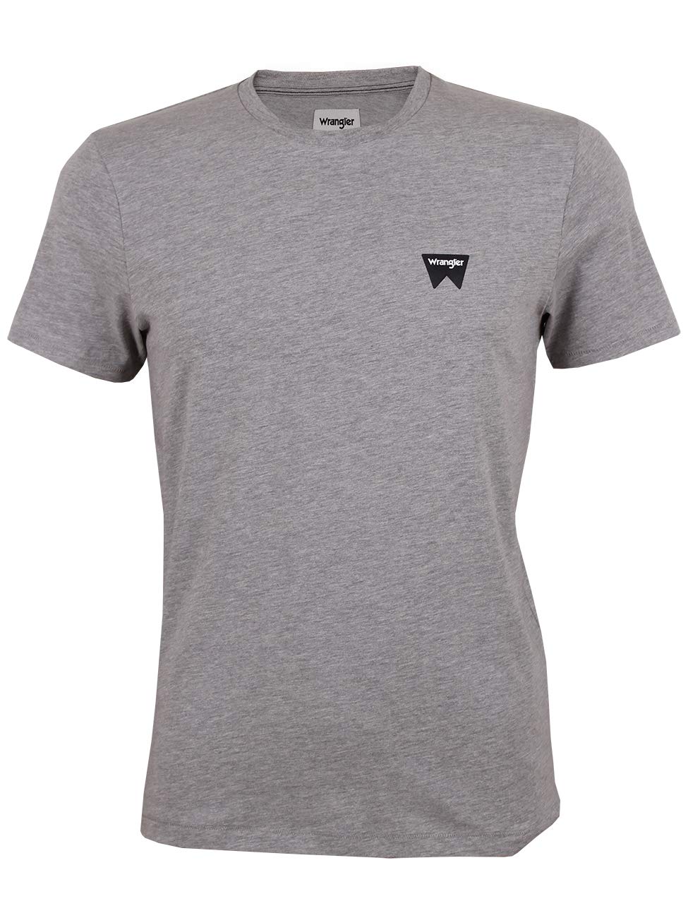 Wrangler - Men's T Shirt - Regular Fit - Sign Off Tee - Faded Black