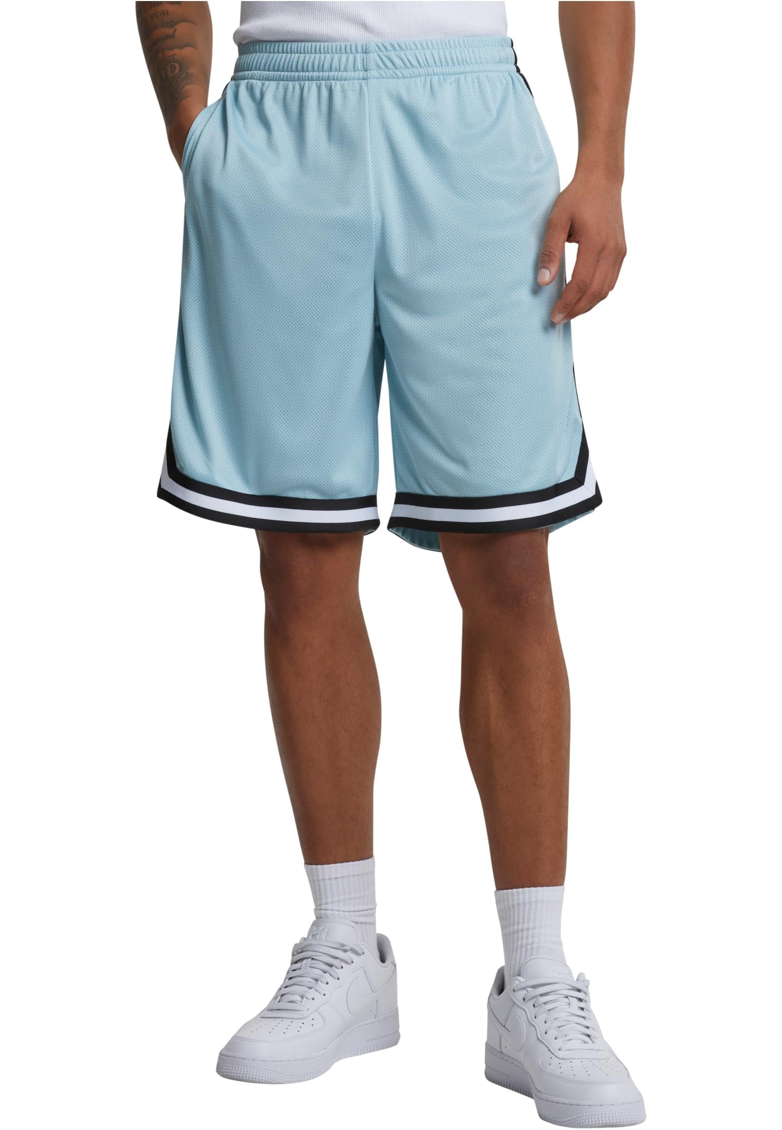 Urban Classics Men's Mesh AOP Shorts