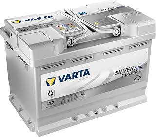 VARTA Silver Dynamic AGM Battery A7 (E39) - Start-Stop and xEV Car Battery 12V 70Ah 760A - Starter Battery for Cars with High Energy Requirements
