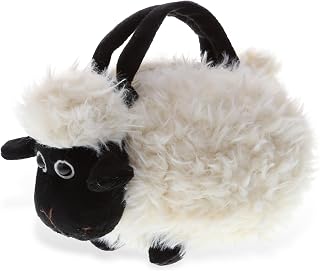 DolliBu Black Nose Sheep Small Bags for Kids Toy Pet Carrier - 8 Inches | "toy pet carrier, Super Soft Plush Stuffed Animal Purse for Children's Accessories, Kids Hand Bag Toy Purse for Girls & Boys