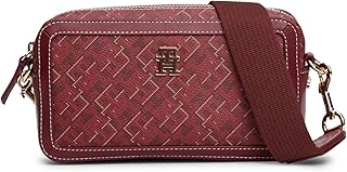 Tommy Hilfiger Womens Monopoly Leather Crossbody BagCrossbody Bag