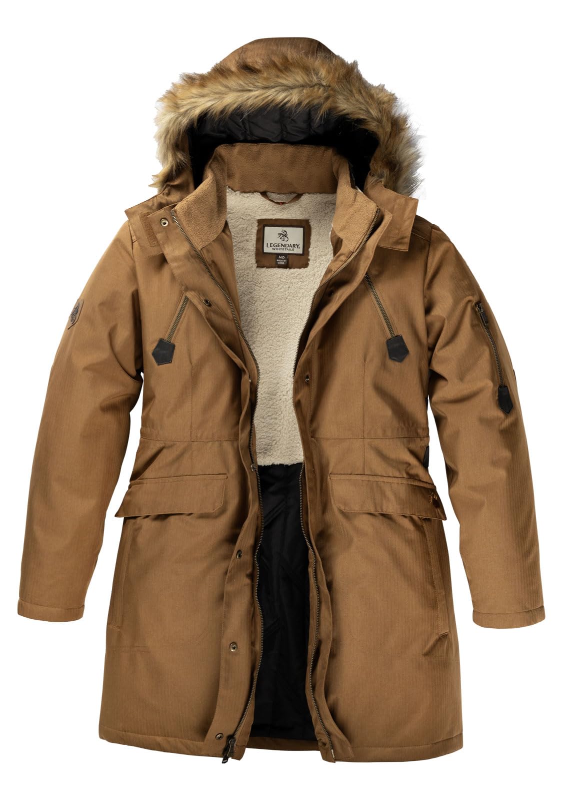 Legendary Whitetails womens Water Resistant Anchorage Parka Winter Coat With Rem