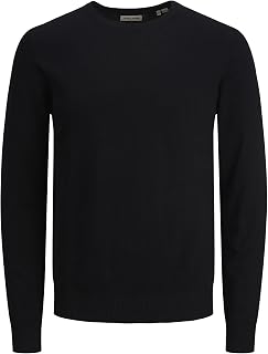 JACK & JONES Men's Jjeemil Knit Crew Neck Noos Jjeemil Knit Crew Neck Noos (Pack of 1)