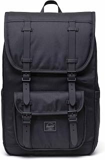 Herschel Little America™ Medium Backpack, Black Tone on Tone