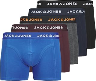 JACK & JONES Male Trunks Pack of 5