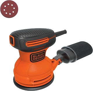 BLACK+DECKER Random Orbit Sander, 5-Inch (BDERO100)